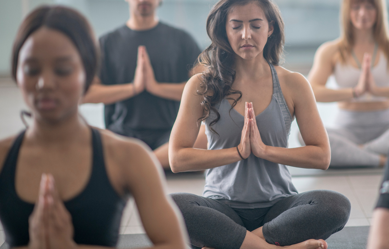 Yoga class